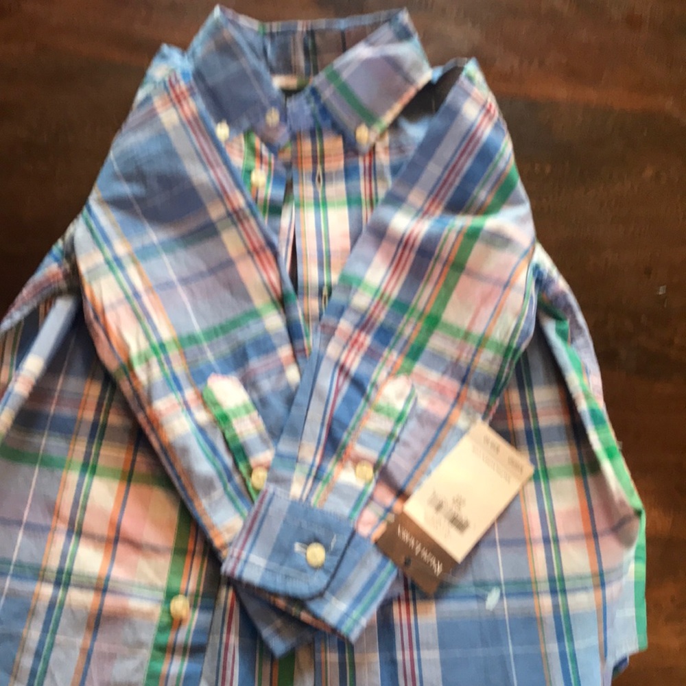 NWT Authentic multi color Ralph Lauren button down - Picture 3 of 7